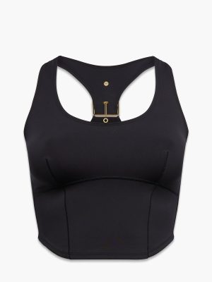 Body Flaunt Racerback Buckle Tank