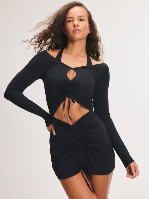 City Girl Hike Shelf-Bra Dress