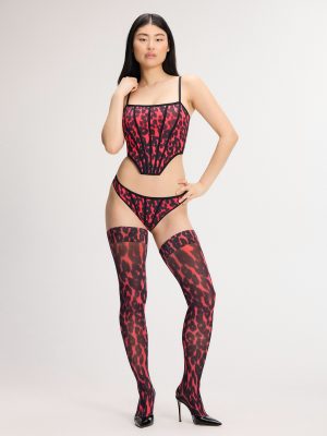City Kitty High-Leg Bikini Panty
