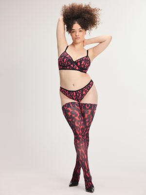 City Kitty High-Leg Bikini Panty