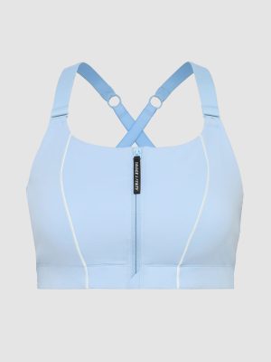 Cool Curves High-Impact Zip-Up Sports Bra