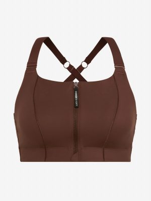 Cool Curves High-Impact Zip-Up Sports Bra