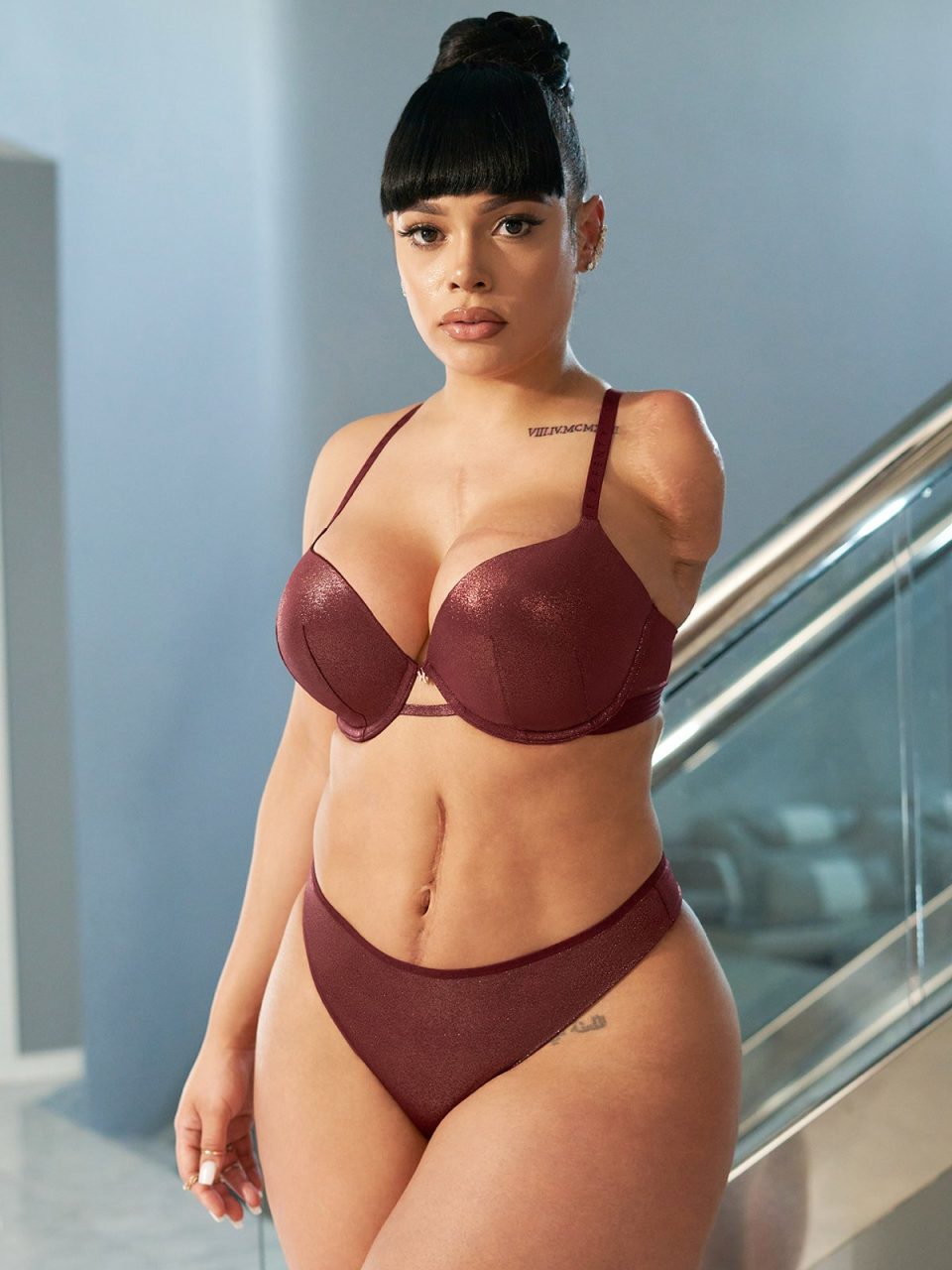 Core Microfiber Metallic T-Shirt Bra