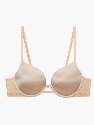 Core Microfiber Metallic T-Shirt Bra