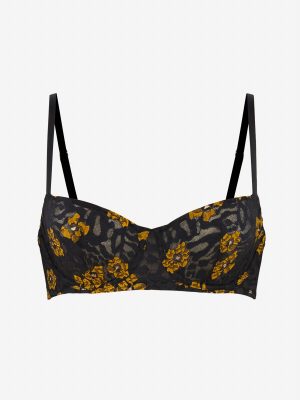 Feline Floral Lace Unlined Balconette Bra