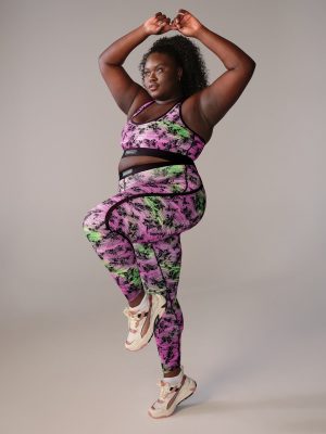 Flow High-Waist Trimmed Legging