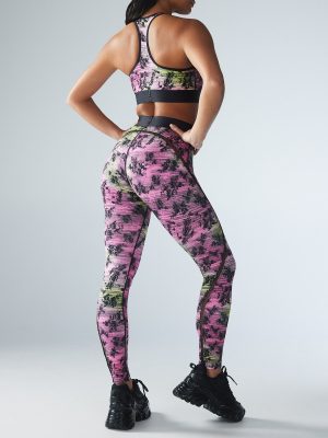 Flow High-Waist Trimmed Legging