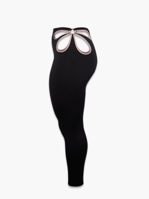 Flower Pop Cutout Legging