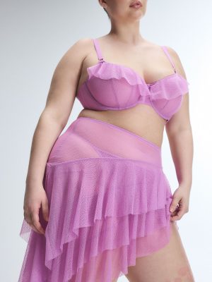 For The Frills Unlined Balconette Bra