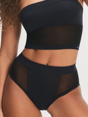 In The Spotlight Sheer High-Waist Cheeky Panty