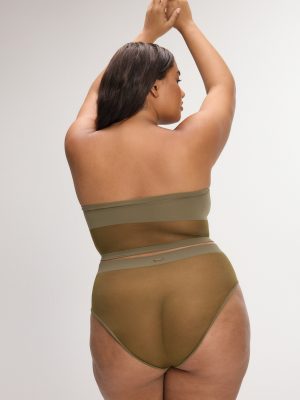 In The Spotlight Sheer High-Waist Cheeky Panty