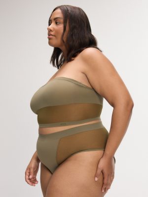 In The Spotlight Sheer High-Waist Cheeky Panty