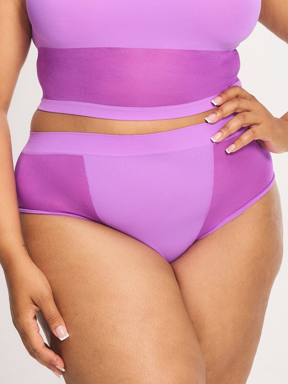 In The Spotlight Sheer High-Waist Cheeky Panty