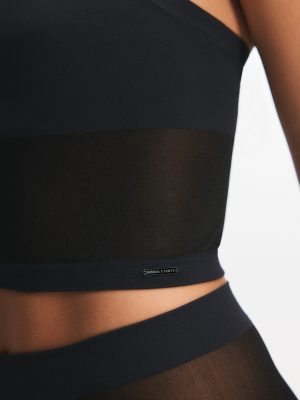 In The Spotlight Sheer Unlined Bandeau Bralette