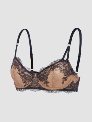 Lacestruck Unlined Balconette Bra