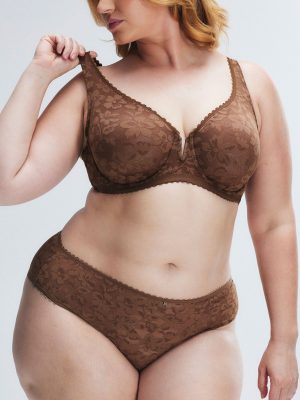 Lavish Lace Unlined Full-Coverage Bra