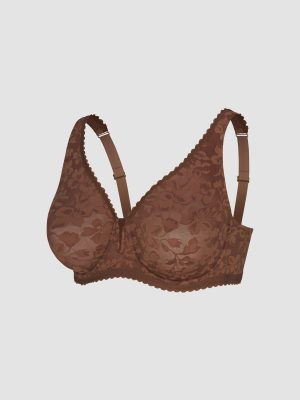 Lavish Lace Unlined Full-Coverage Bra