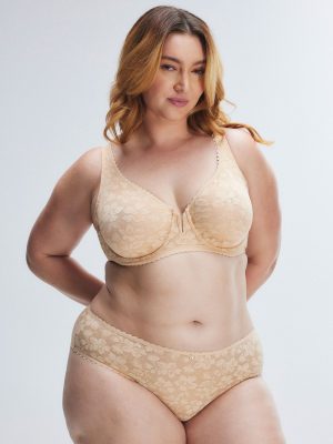 Lavish Lace Unlined Full-Coverage Bra