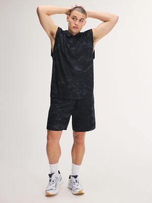 Mesh City Baller Cut-Off Hoodie