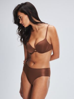 NEW Microfiber No-Show Hipster Panty