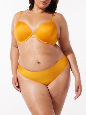 NEW Microfiber No-Show Thong Panty