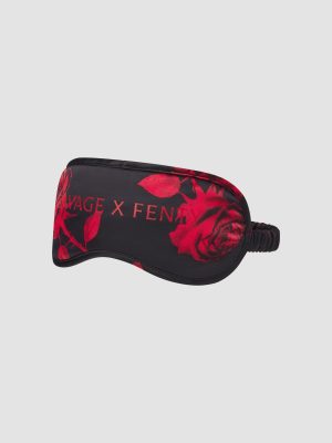 Midnight Rose Satin Sleep Mask