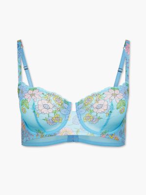 Mod Poppy Unlined Lace Balconette Bra