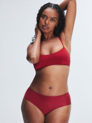 NEW Microfiber No-Show Hipster Panty