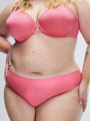 NEW Microfiber No-Show Thong Panty