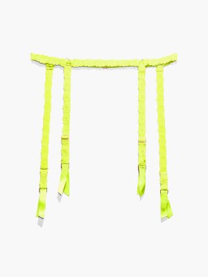 Perfect Poppies Lace Garter Belt