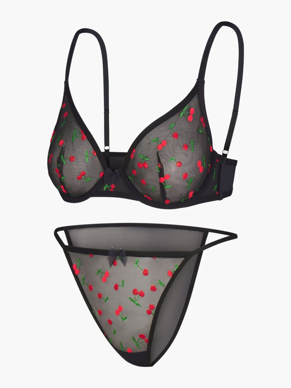 Puff Cherries 2-Piece Set