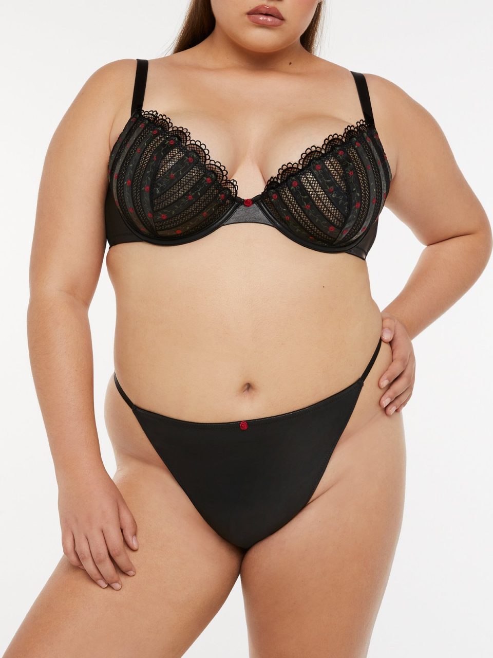 Renaissance Rose String Thong Panty