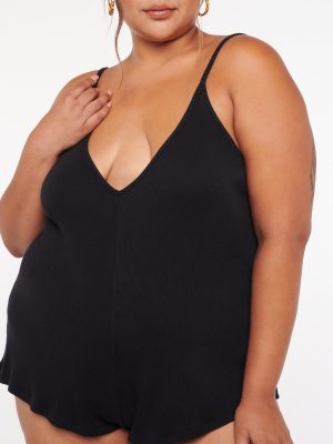 Rib Essentials Romper