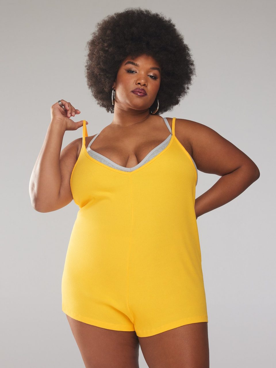 Rib Essentials Romper