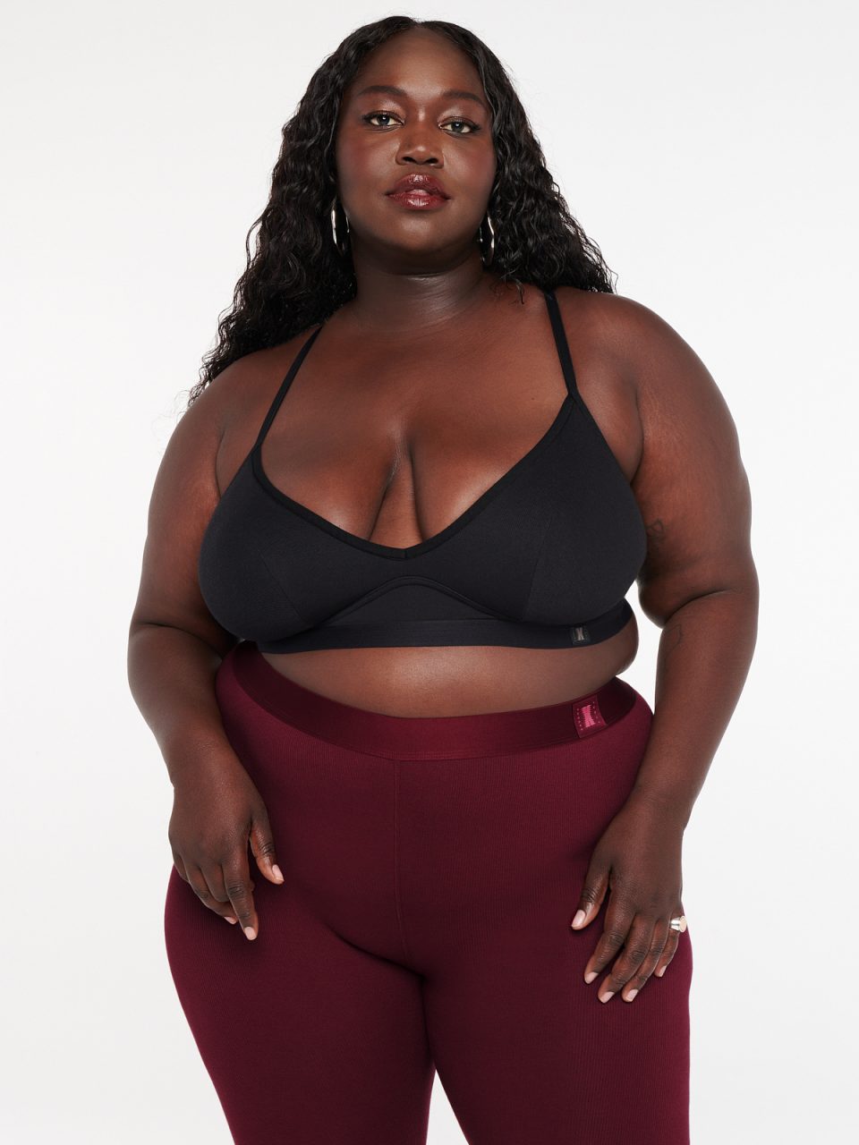 Rib Essentials Unlined Bralette