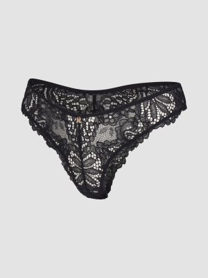Romantic Corded Lace Brazilian Panty
