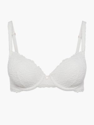 Romantic Corded Lace Padded Demi Bra