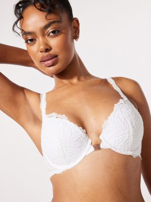 Romantic Corded Lace Push-Up Bra