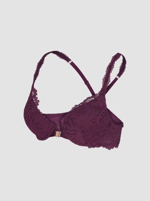 Romantic Corded Lace Push-Up Bra
