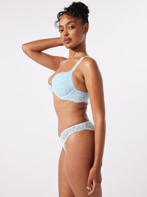 Romantic Corded Lace Push-Up Bra