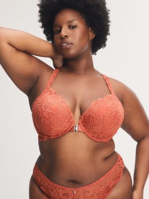 Romantic Corded Lace Push-Up Bra