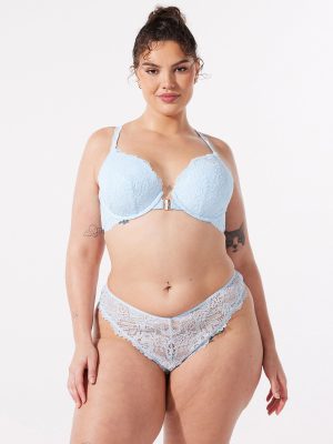 Romantic Corded Lace Push-Up Bra