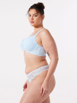 Romantic Corded Lace Push-Up Bra