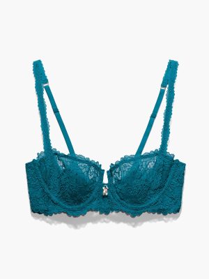 Romantic Corded Lace Unlined Balconette Bra