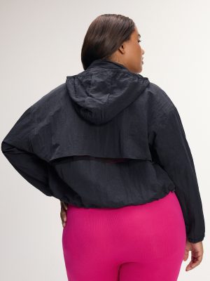 Running Hot Crop Track Jacket