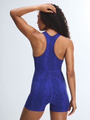Running Hot Zip-Up Romper