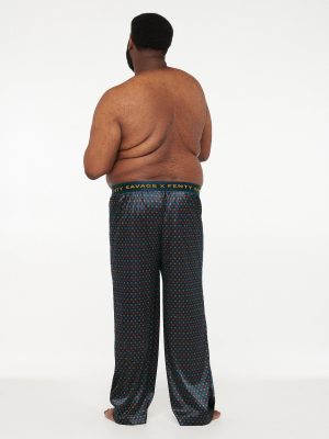 Satin Foulard Sleep Pant