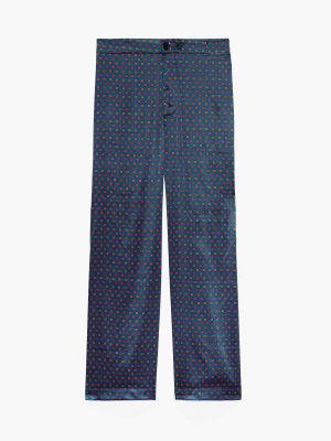 Satin Foulard Sleep Pant