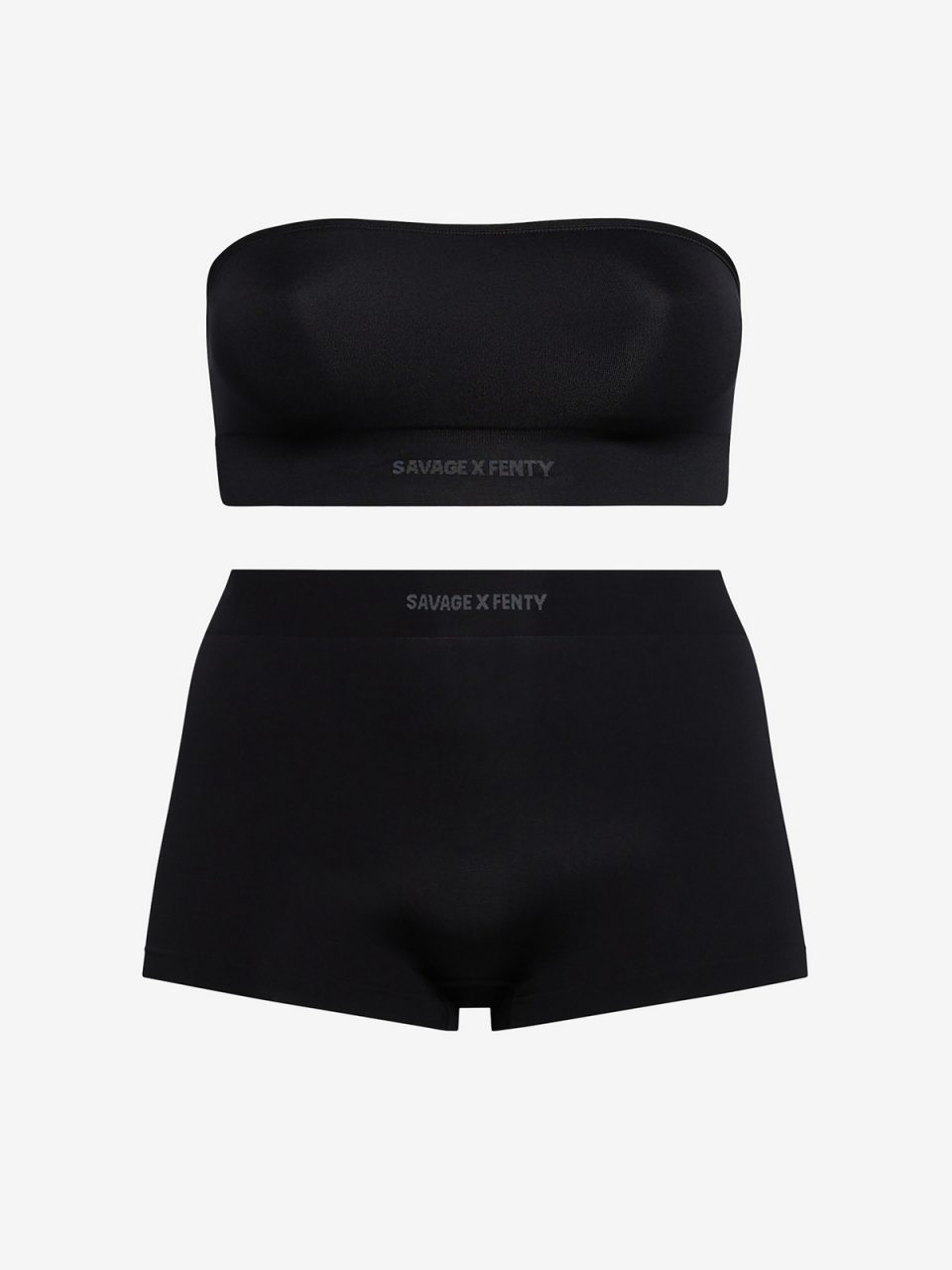 Seamless Bandeau & Boy Short 2-Piece Set