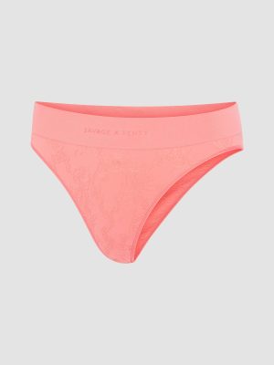 Seamless Floral High-Waist Bikini Panty